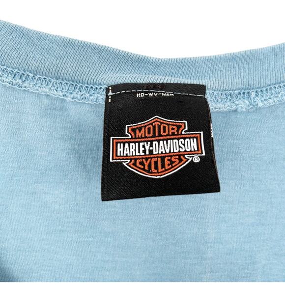 Harley Davidson Jamaica Blue Tank Top Sz XXL - Picture 2 of 8